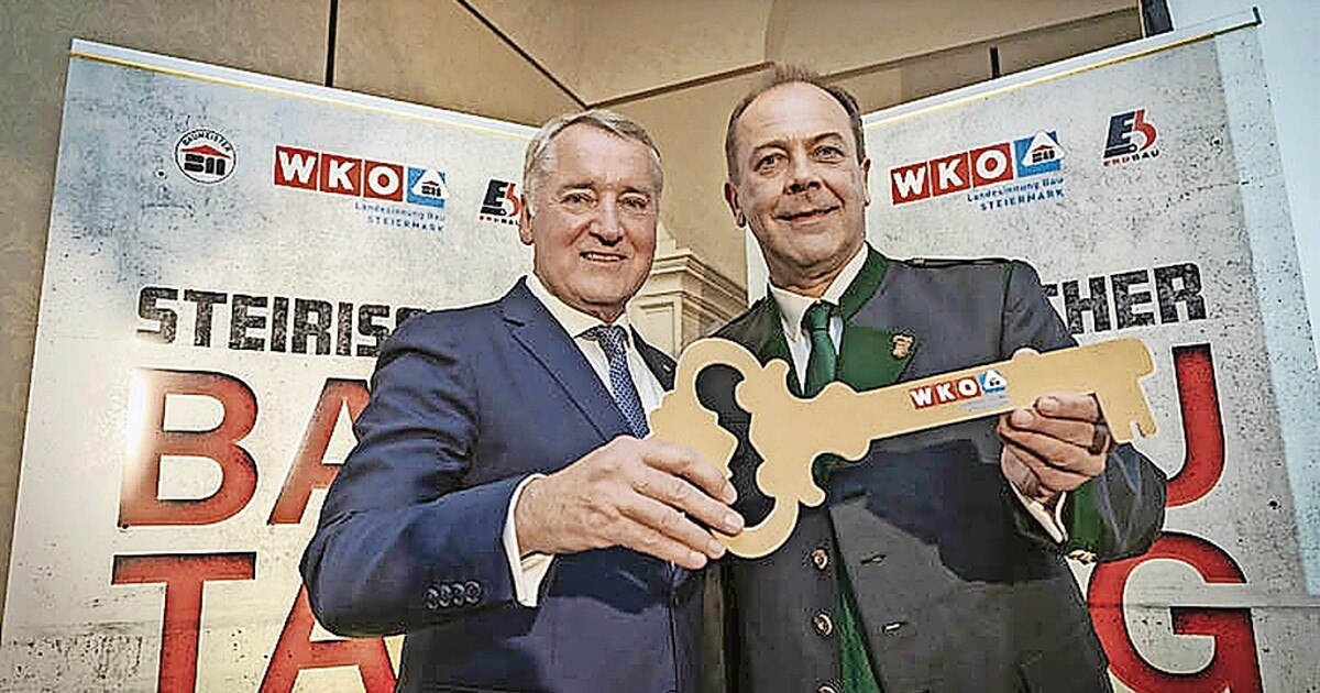 Neuer Innungsmeister Bau für die Steiermark