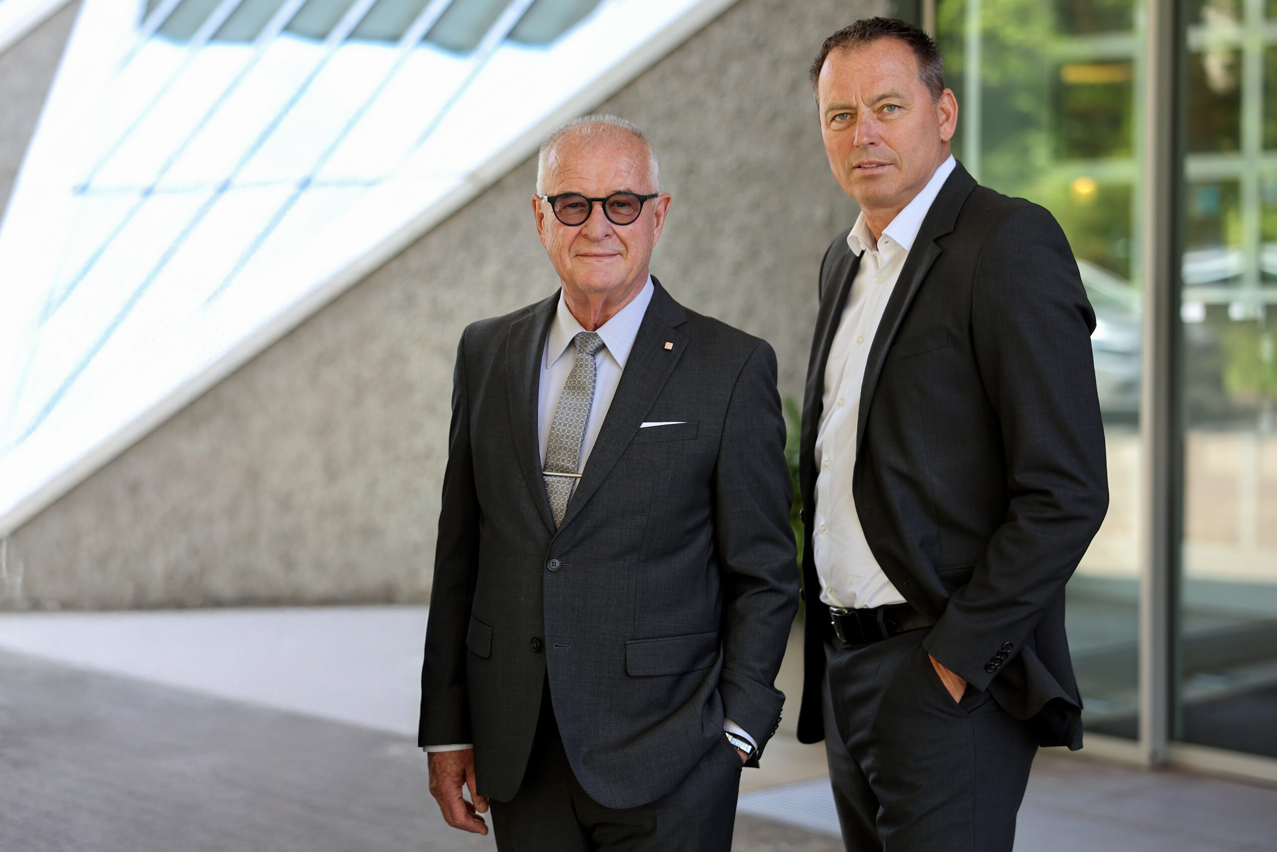 Staffelübergabe bei Roto