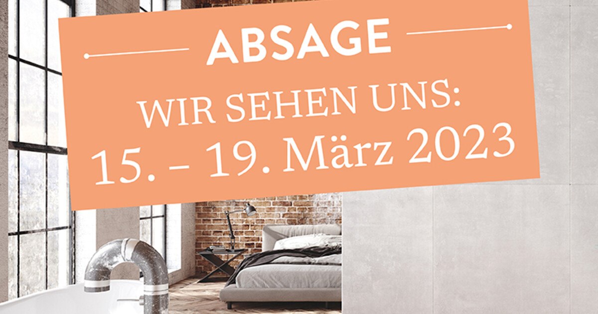 Wohnen &amp; Interieur verschoben