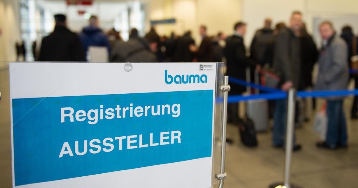 Bauma auf Oktober 2022 verschoben