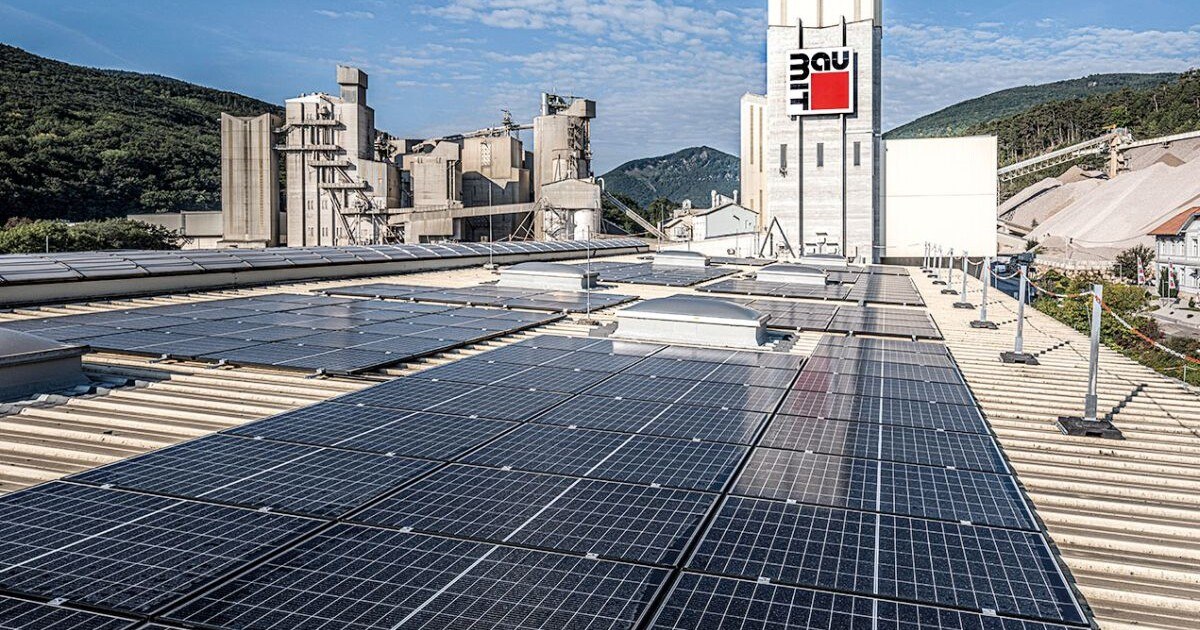 Baumit setzt auf Photovoltaik
