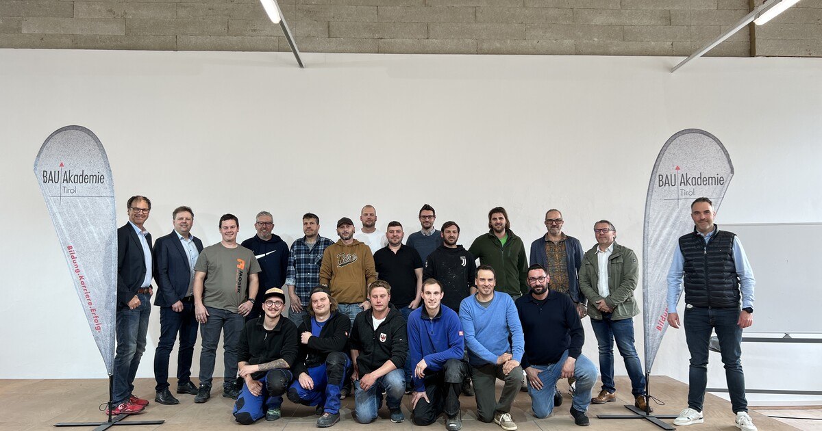 15 neue Bauwerksabdichter in Tirol