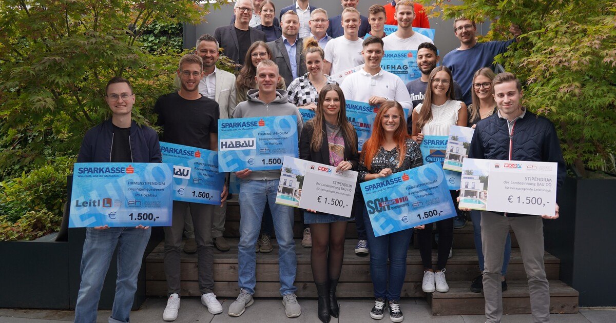 Firmenstipendien für Bau-Studierende deutlich erhöht