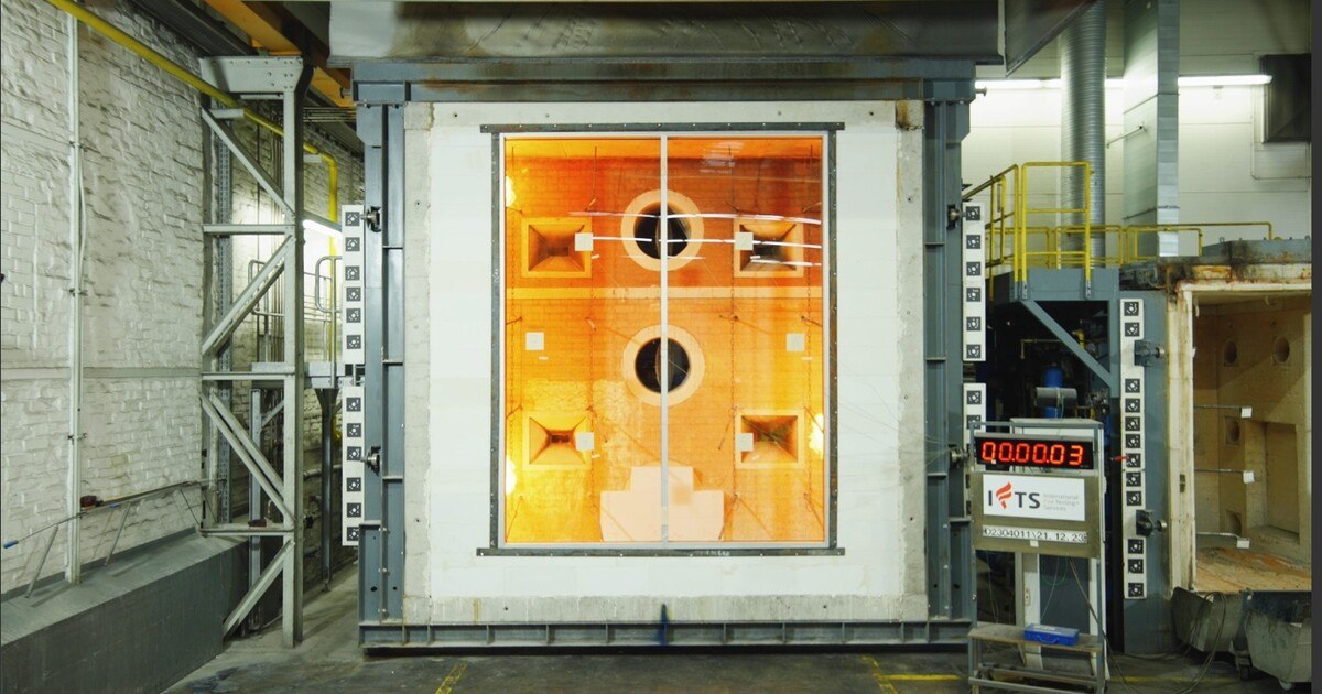 Brandschutzprüfungen im Großformat