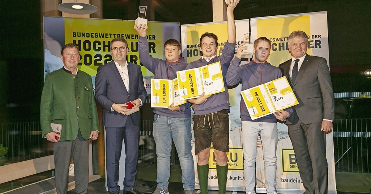 Kräftemessen des Hochbau-Nachwuchs