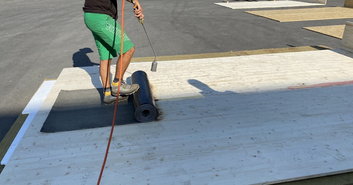 Temporärer Flammenschutz