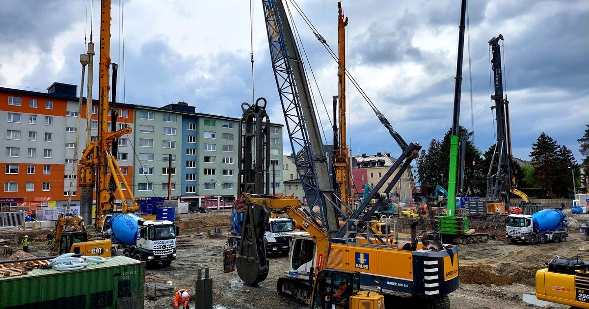 Thermisch aktivierter Spezialtiefbau im großen Stil