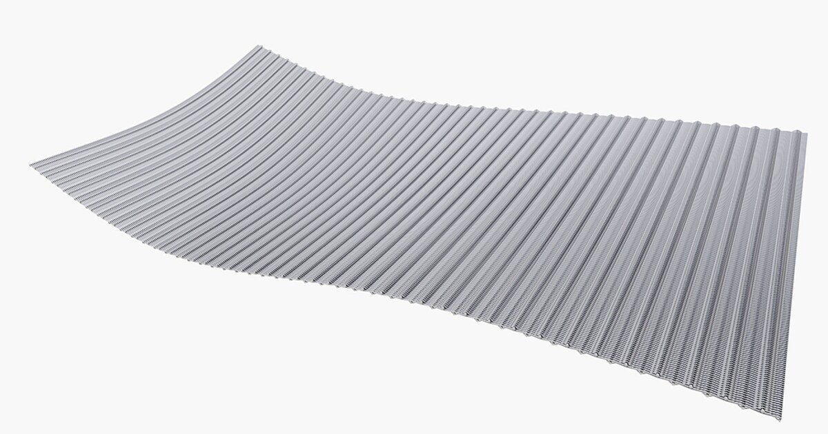 Metallgewebe filtert Mikroplastik