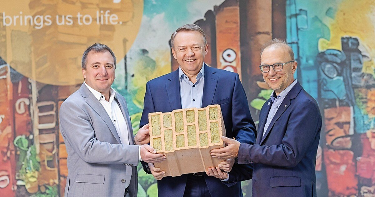 Grüne Ziegelproduktion bei Wienerberger