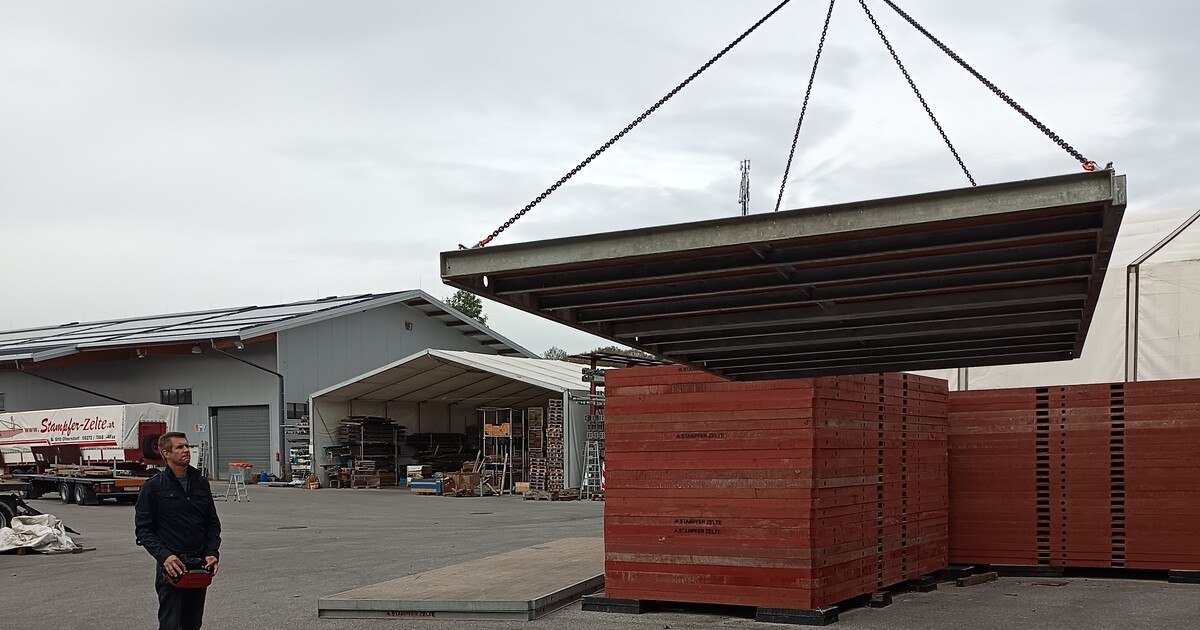 Schlauer Haken für den schnellen Transport