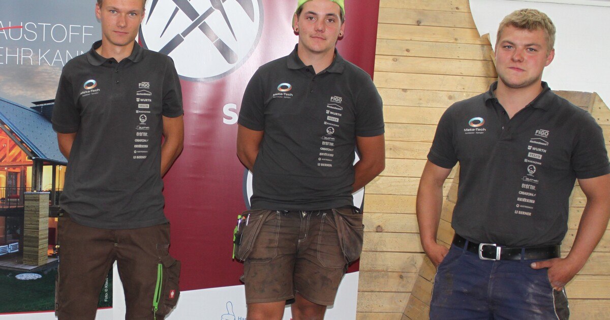 Oberösterreichs bester Nachwuchs im Dachhandwerk