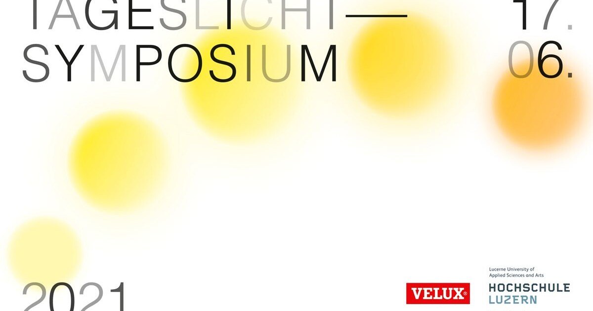 Velux: 2. Tageslicht Symposium