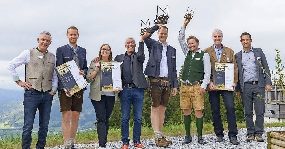 Grabner Stahlbau ist "Best of Class"