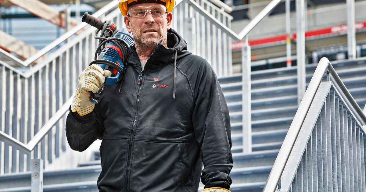 Beheizbare Arbeitsbekleidung