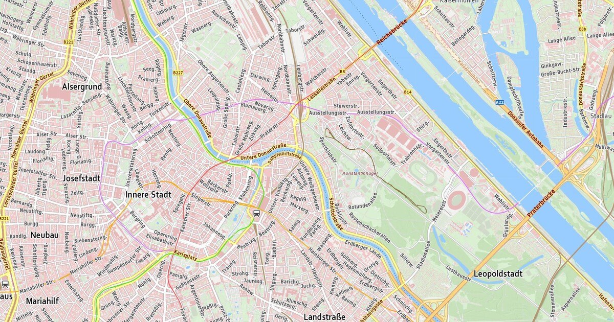 Digitale Landkarte zeigt Wiens Ladezonen