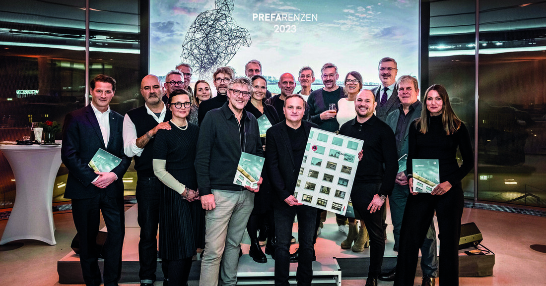 Die "Prefarenzen" 2023, außergewöhnliche Objekte mit Prefa Produkten auf Dach und Fassade, wurden kürzlich präsentiert.