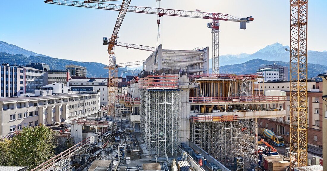 Die RLB Tirol baut in Innsbruck eine neue Zentrale: das Raiqa.