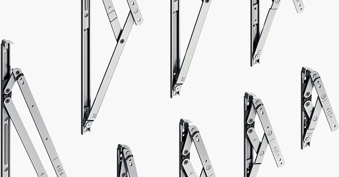 Roto erweitert sein Friktionsscheren Programm "FS Kempton" auf das volle Größenspektrum bei Top- und Side-Hung-Fenstern.