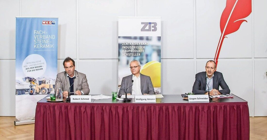 Klimaministerium und Baustoffindustrie wollen zur Steigerung der Sanierungsrate an einem Strang ziehen.