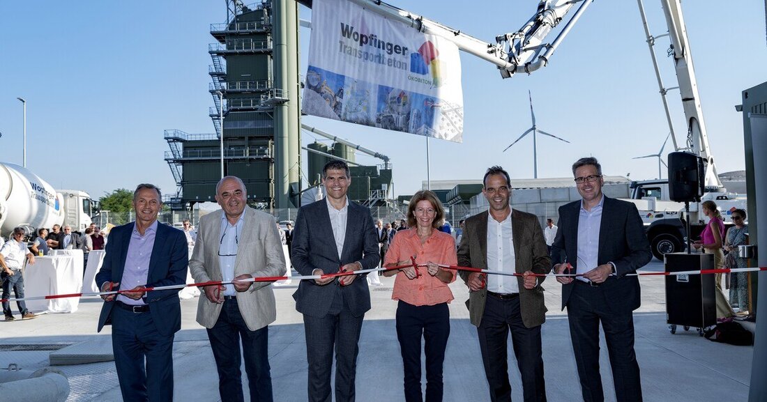 22 eigene Werke: Wopfinger zählt zu den größten Anbietern von Transportbeton in Ostösterreich.