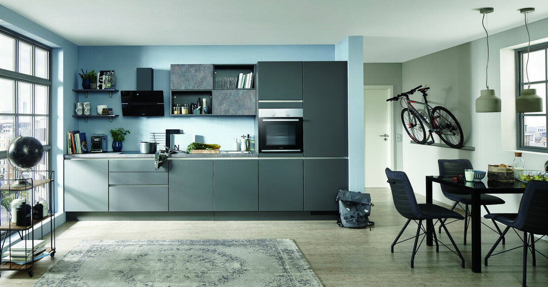 Wohntrends: Ganzheitliche Konzepte vom Boden bis zur Decke und ausgesuchte Materialien.