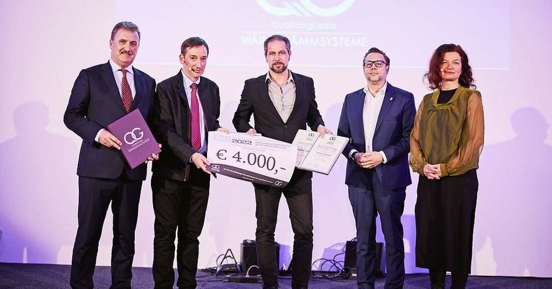 Die Arge Qualitätsgruppe Wärmedämmsysteme (QG WDS) verlieh zum elften Mal den Ethouse Award 2022.