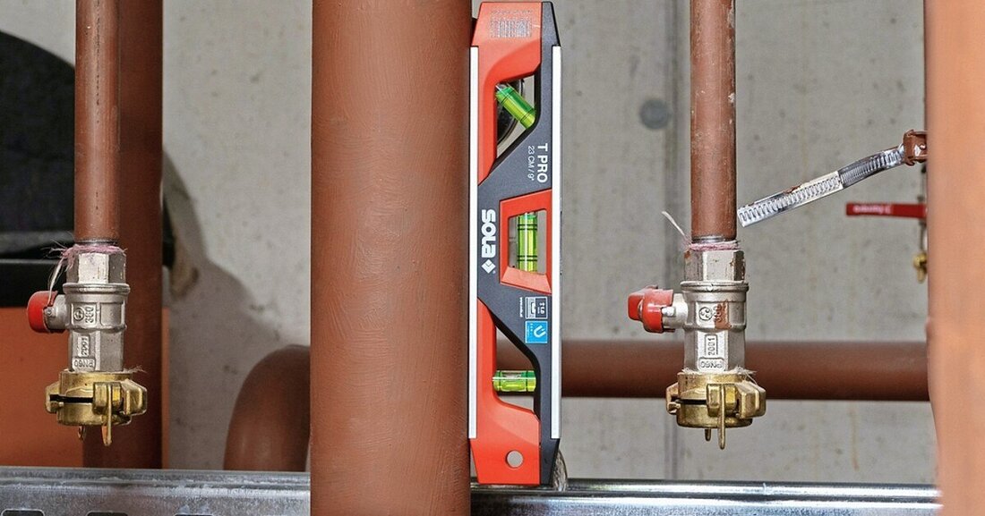 Die magnetische Torpedo-Wasserwaage "T Pro" ist ein robustes Leichtgewicht.