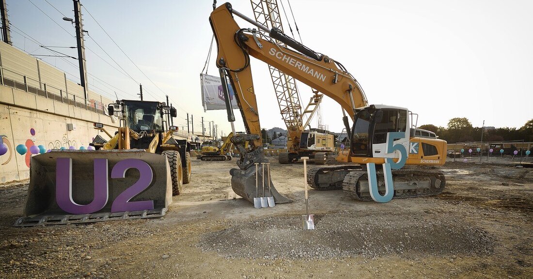 Im Zuge der Verlängerung der U2 und des Baus der neuen U5 entstehen zwölf neue U-Bahn-Stationen.