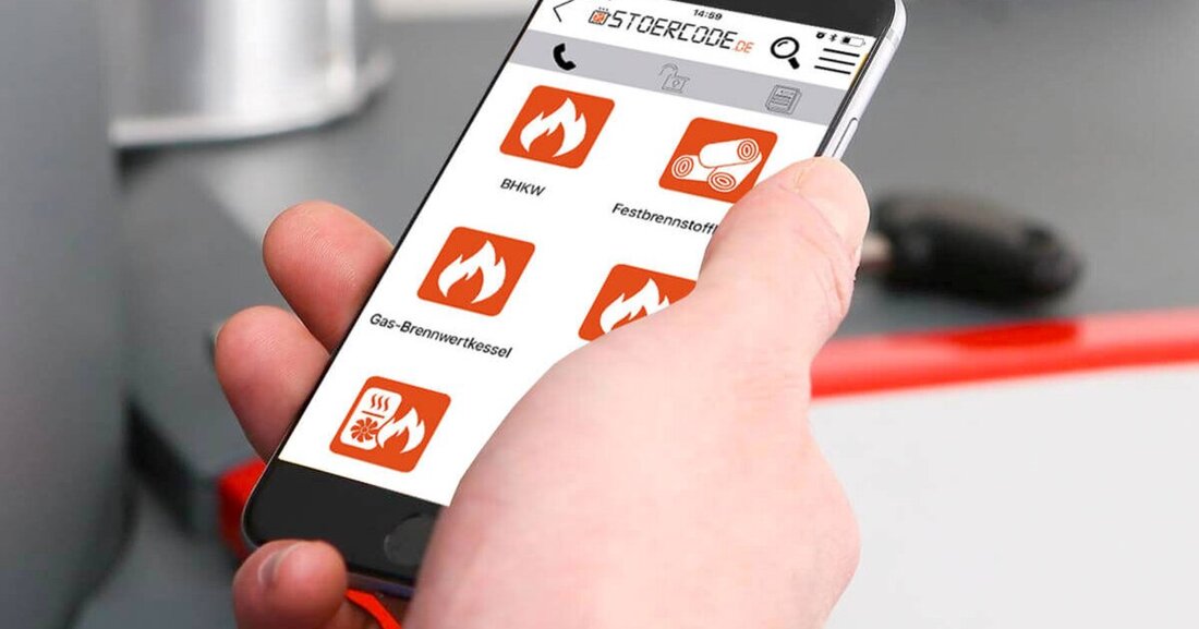 Mit der Stoercode-App können Handwerker*innen Fehlercodes sofort erkennen und sind mit Reparaturen schneller fertig.