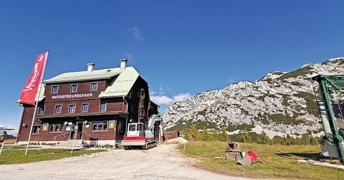 Das Tauplitzhaus im Salzkammergut ist eine urige Einkehr für Wandernde. Jetzt wurde das Heizsystem saniert.