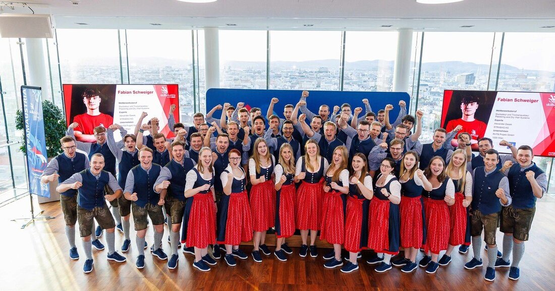 Das Team Austria steht in den Startlöchern für die Berufs-WM, die ab 10. September in Lyon stattfinden.