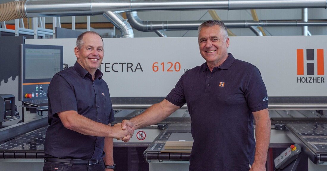 Mit 1. Juli übergab Frank Epple die Holz-Her-Geschäftsführung in die Hände von Robert Terzer.