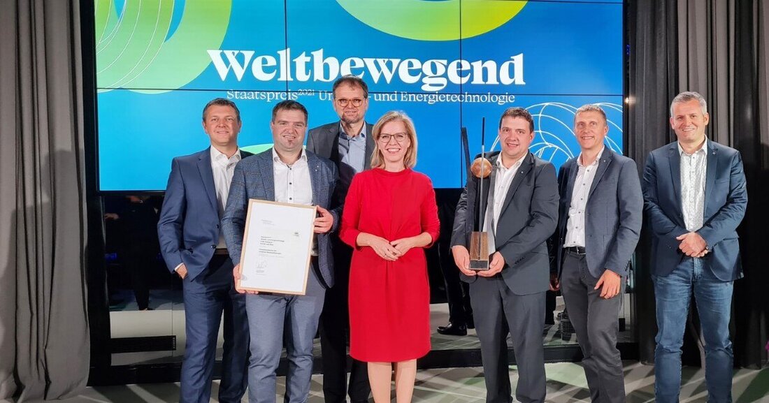 Mit dem österreichischen Staatspreis gewann Hargassner die höchste Auszeichnung im Umwelttechnologiebereich.