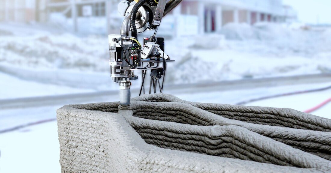 Immer mehr Häuser werden im 3D-Betondruck-Verfahren gebaut. Der Technologie gehört die Zukunft.