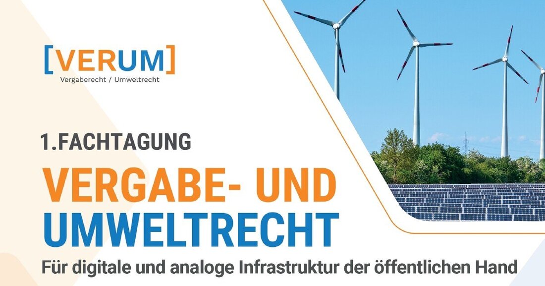 Gebündelte juristische Expertise für die Tagung „Vergabe- und Umweltrecht für digitale und analoge Infrastruktur der öffentlichen Hand“.