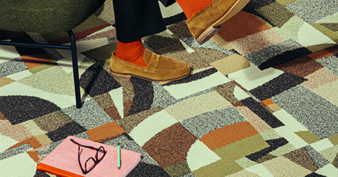 Interface wird 50 und feiert das mit einer neuen Teppichfliesenkollektion, die von den Designs der letzten fünf Jahrzehnte inspiriert ist