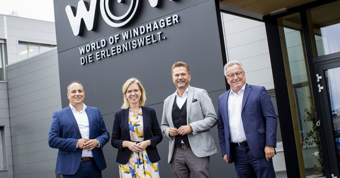 Umweltministerin Leonore Gewessler und LH-Stv. Heinrich Schellhorn besuchten kürzlich die WOW-Erlebniswelt.