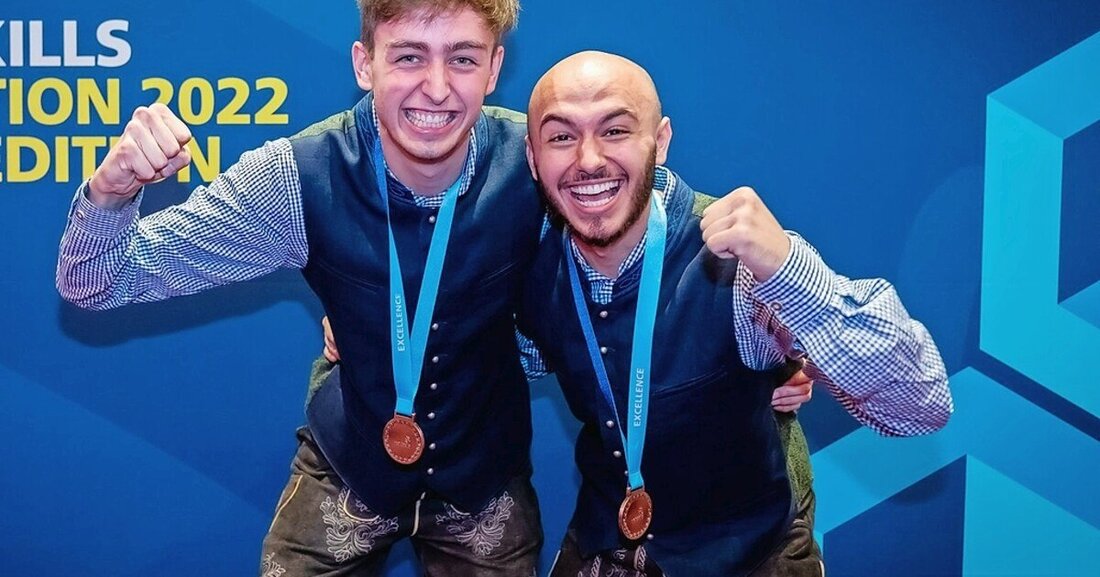 Vorarlberger Jungprofis räumen bei den "WorldSkills" in den metalltechnischen Disziplinen kräftig ab.